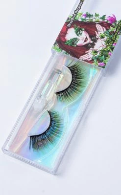 Rose Demon Colour Flare Lashes | The Poisonous One