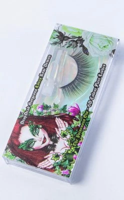 Rose Demon Colour Flare Lashes | The Poisonous One