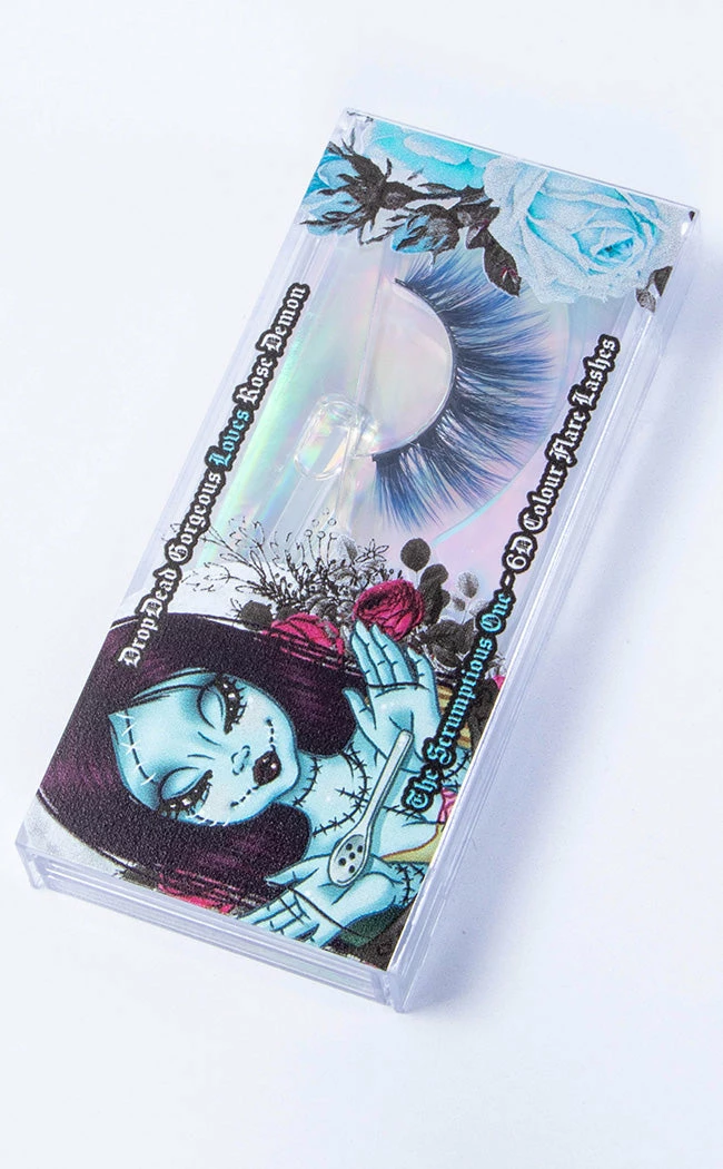 Rose Demon Colour Flare Lashes | The Scrumptious One 3 Rose Demon Colour Flare Lashes | The Scrumptious One