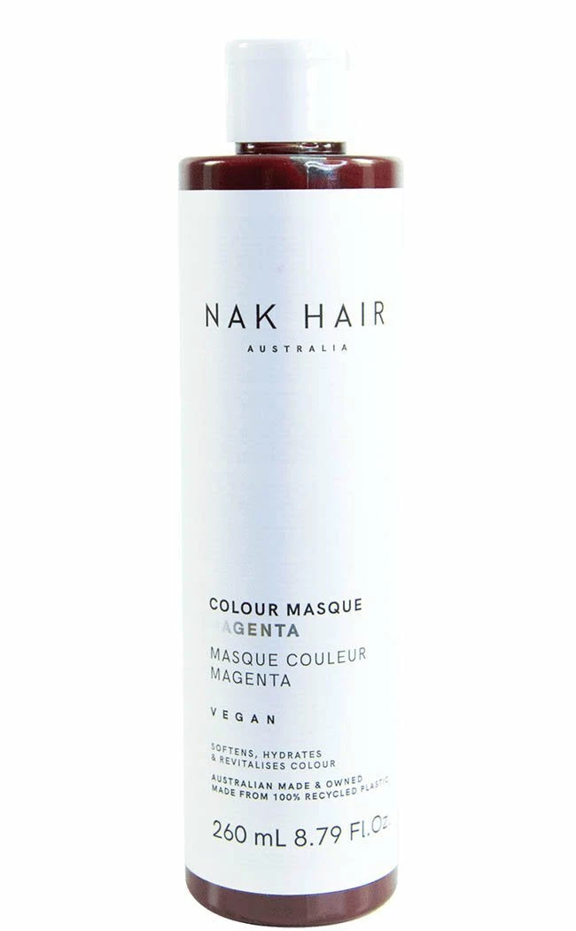 NAK Beauty Colour Masque Magenta | Mulberry Red Coloured Conditioner 4 NAK Beauty Colour Masque Magenta | Mulberry Red Coloured Conditioner