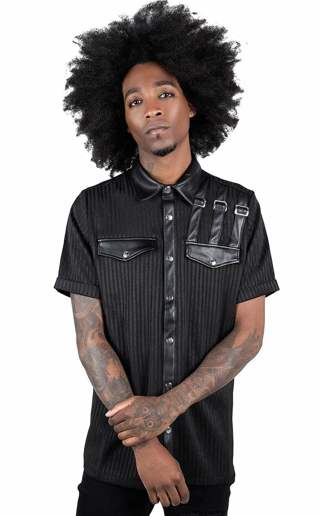Killstar Corporate Hell Shirt | Pinstripe Clothing 4 Killstar Corporate Hell Shirt | Pinstripe Clothing