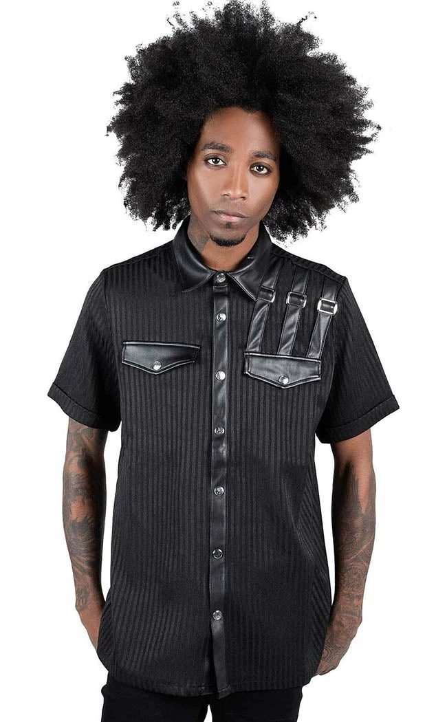 Killstar Corporate Hell Shirt | Pinstripe Clothing 3 Killstar Corporate Hell Shirt | Pinstripe Clothing