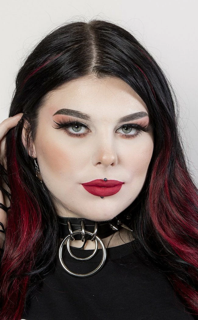 Evil Eye Cosmetics Beauty Corrupt | Ruby Red Matte Lipstick 4 Evil Eye Cosmetics Beauty Corrupt | Ruby Red Matte Lipstick