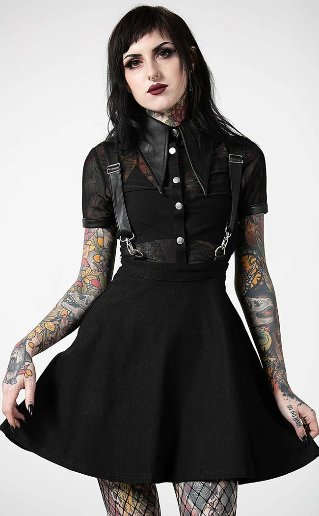 Killstar Cosmic Katy Suspender Dress 4 Killstar Cosmic Katy Suspender Dress