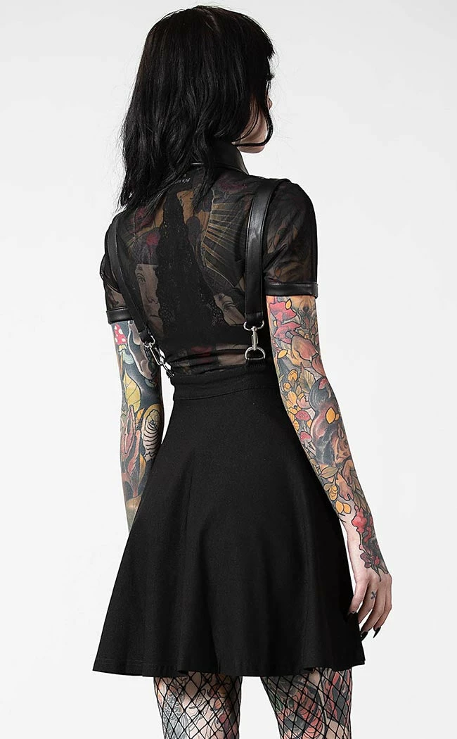 Killstar Cosmic Katy Suspender Dress 6 Killstar Cosmic Katy Suspender Dress