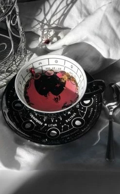 Killstar Home & Gifts Cosmic Tea Cup & Saucer