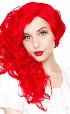Rockstar Wigs Beauty Cosplay 22" Rockin' Red Lace Front Wig