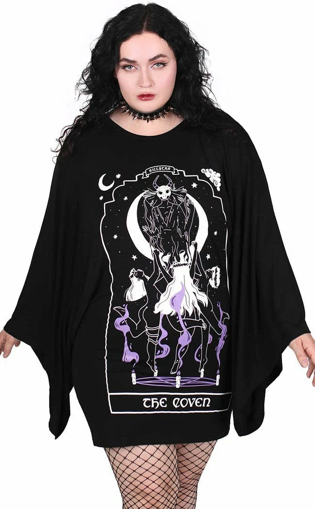 Killstar Coven Kimono Tunic Clothing 3 Killstar Coven Kimono Tunic Clothing