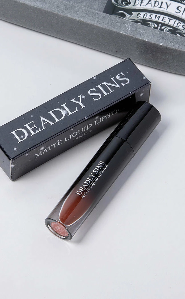 Deadly Sins Cosmetics Coven Matte Liquid Lipstick Beauty 7 Deadly Sins Cosmetics Coven Matte Liquid Lipstick Beauty
