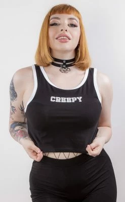 Black Friday Creep Goth Logo Tank Clothing