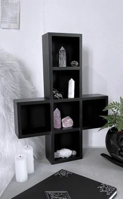 Killstar Cross Shelf Home & Gifts