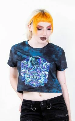Drop Dead Gorgeous Crypt Keeper Crop Tee