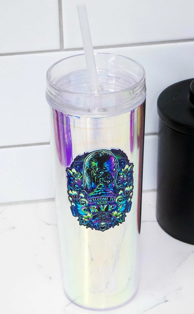 Drop Dead Gorgeous Crypt Keeper Holo Sippy Cup Home & Gifts 3 Drop Dead Gorgeous Crypt Keeper Holo Sippy Cup Home & Gifts