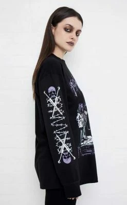 Mary Wyatt Clothing Crypt Wizard Long Sleeve Tee