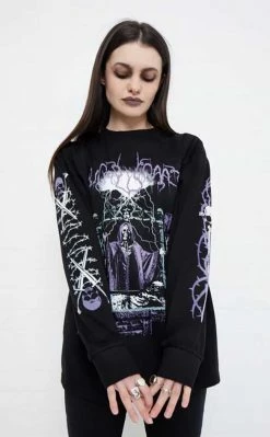 Mary Wyatt Clothing Crypt Wizard Long Sleeve Tee