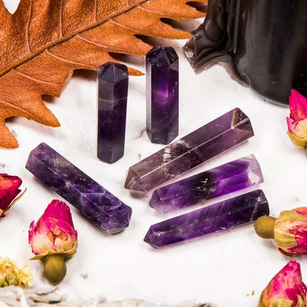 Crystals Crystal Generator Trio | Amethyst 6 Crystals Crystal Generator Trio | Amethyst
