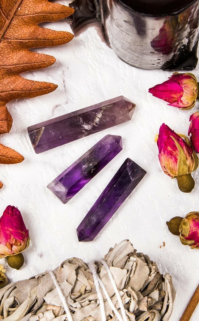 Crystals Crystal Generator Trio | Amethyst 3 Crystals Crystal Generator Trio | Amethyst