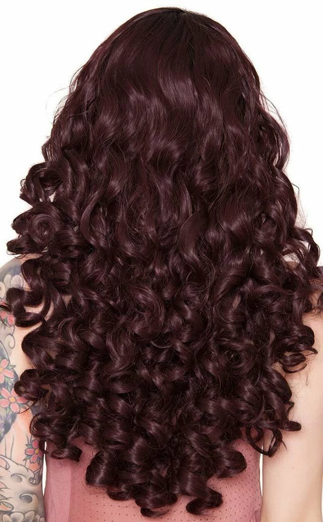 Rockstar Wigs Curly Dark Roots Black Rose Lace Front Wig 4 Rockstar Wigs Curly Dark Roots Black Rose Lace Front Wig