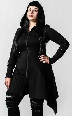 Killstar Curses Long Hoodie