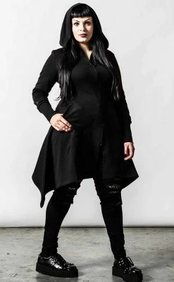 Killstar Curses Long Hoodie