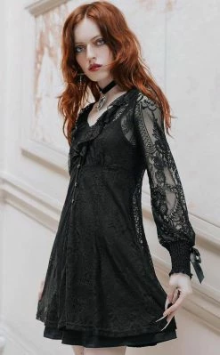 Killstar Cybele Lace Dress | Black