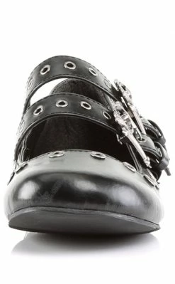 Demonia DAISY-03 Black Flats Shoes
