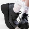 Demonia DANK-101 Chunky Black Shoes
