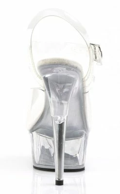 Pleaser Pole Shoes DELIGHT-608 Clear Heels