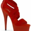 Pleaser DELIGHT-669 Red Heels