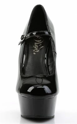 Pleaser DELIGHT-687 Black Heels