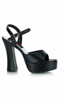 Demonia Shoes DOLLY-09 Black Mary Jane Heels