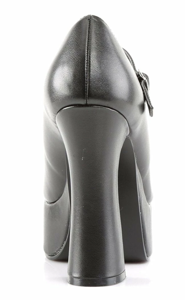 Demonia Shoes DOLLY-50 Black Mary Jane Heels (Au Stock) 6 Demonia Shoes DOLLY-50 Black Mary Jane Heels (Au Stock)