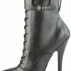 Devious DOMINA-1023 Black Matte Ankle Boot Shoes 2 Devious DOMINA-1023 Black Matte Ankle Boot Shoes