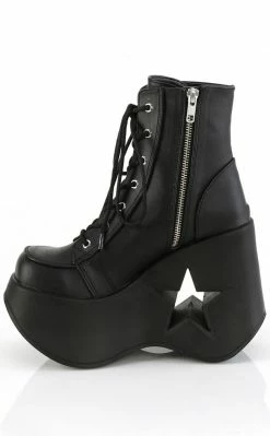 Demonia Shoes DYNAMITE-106 Black Matte Ankle Boots 9 Demonia Shoes DYNAMITE-106 Black Matte Ankle Boots