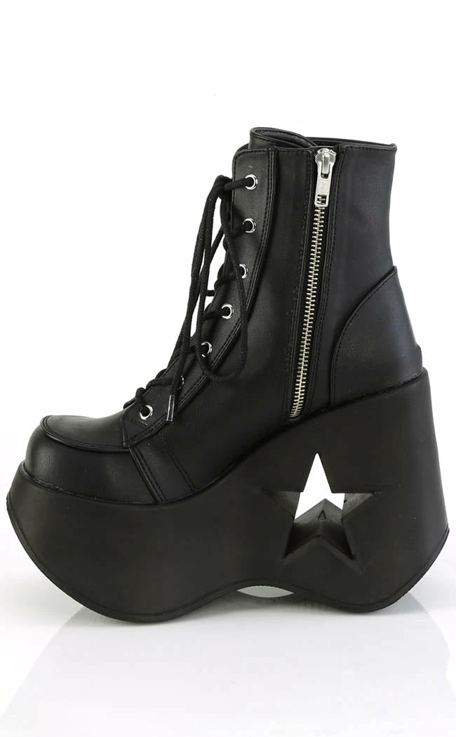 Demonia Shoes DYNAMITE-106 Black Matte Ankle Boots 5 Demonia Shoes DYNAMITE-106 Black Matte Ankle Boots