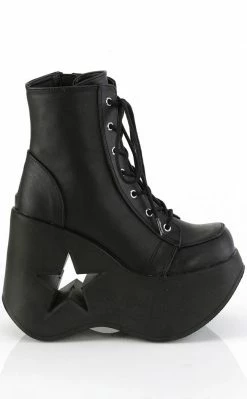 Demonia Shoes DYNAMITE-106 Black Matte Ankle Boots 11 Demonia Shoes DYNAMITE-106 Black Matte Ankle Boots