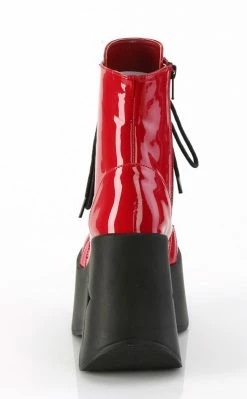 Demonia DYNAMITE-106 Red Patent Ankle Boots 10 Demonia DYNAMITE-106 Red Patent Ankle Boots