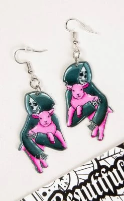 Tragic Beautiful Accessories Daddy Grim Earrings