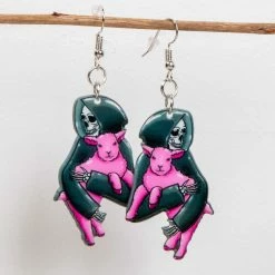 Tragic Beautiful Accessories Daddy Grim Earrings