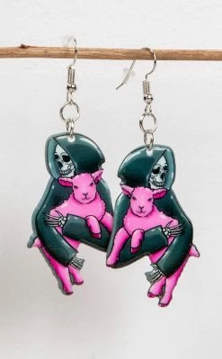 Tragic Beautiful Accessories Daddy Grim Earrings