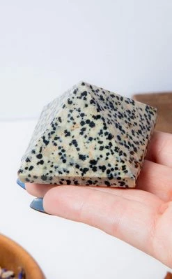 TB Dalmatian Jasper Pyramid 7 TB Dalmatian Jasper Pyramid