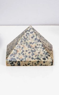 TB Dalmatian Jasper Pyramid 8 TB Dalmatian Jasper Pyramid
