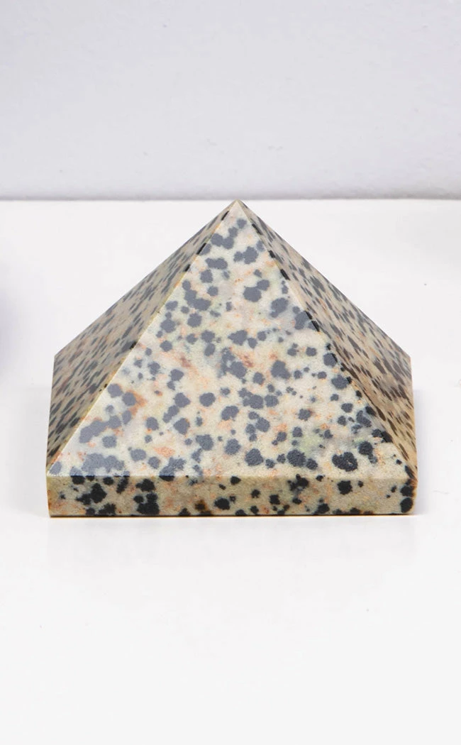 TB Dalmatian Jasper Pyramid 5 TB Dalmatian Jasper Pyramid