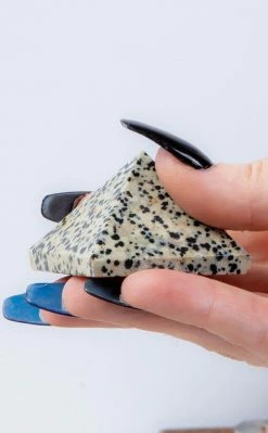 TB Dalmatian Jasper Pyramid 9 TB Dalmatian Jasper Pyramid