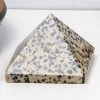 TB Dalmatian Jasper Pyramid