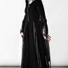 Killstar Dark Descent Hooded Duster | Black Clothing 1 Killstar Dark Descent Hooded Duster | Black Clothing