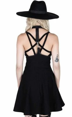 Killstar Dark Flair Skirt | Black Clothing 11 Killstar Dark Flair Skirt | Black Clothing