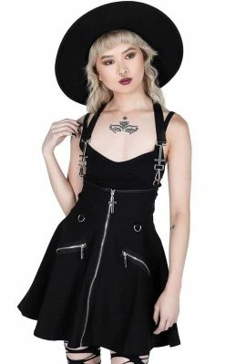 Killstar Dark Flair Skirt | Black Clothing