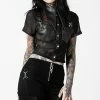 Killstar Clothing Dark Halo Crop Shirt 1 Killstar Clothing Dark Halo Crop Shirt