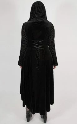 Punk Rave Dark Illusion Velvet Cloak | Plus Size Clothing